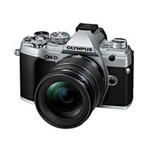 Olympus OM-D E-M5 Mark III Digital Camera with 12-45mm Lens - Silver