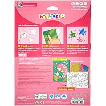 OOLY Foil-tastic Foil Art and Coloring Set Whimsical World