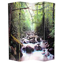 Oriental Furniture Path of Life 4-Panel Room Divider