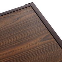 Origami 10-Drawer Rolling Cart with Wood Top