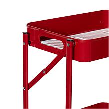 Origami 3-Tier Foldable Rolling Cart