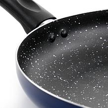 Oster Luneta 11.5" Aluminum Nonstick Frying Pan in Blue