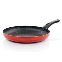 Oster Luneta 11.5" Aluminum Nonstick Frying Pan - Red