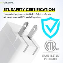 Overtime 4-piece 20W Fast Charging Bundle for iPhone and Android