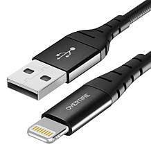 Overtime Apple MFi-Certified 10' Lightning to USB Cable 2-pack
