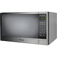 Panasonic Genius Sensor 1.3-Cu. Ft. 1100W Countertop Microwave - Steel