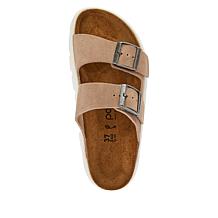 Papillio by Birkenstock Arizona Chunky Suede Sandal - Black or Sand