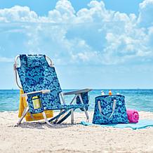 Paradise by Bliss Deluxe Outdoor Folding Chair with Accessories