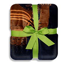 Pardon My Fro Goddess 50" x 60" Fleece to Sherpa Throw