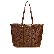Patricia Nash Benvenuto Tote Quilted Marigold Harvest Leather