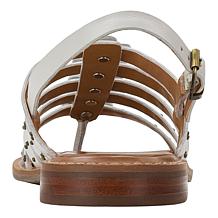 Patricia Nash Erba Floral Caged Leather Sandal