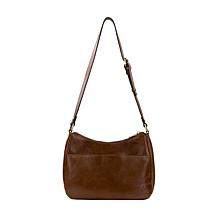 Patricia Nash Ficarra Leather Hobo Bag with Adjustable Strap