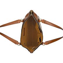 Patricia Nash Florine Tote w/Top Handles & Detachable Crossbody Strap