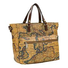 Patricia Nash Maeva Coated Canvas Crossbody