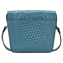 Patricia Nash Marciana Leather Flap Crossbody