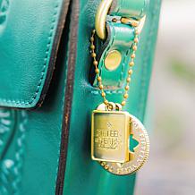 Patricia Nash Marciana Leather Flap Crossbody