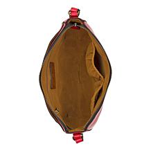 Patricia Nash Melanie Leather Crescent Hobo Crossbody Bag