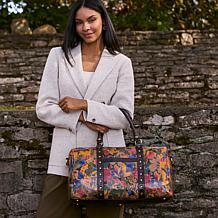 Patricia Nash Milano Leather Weekender Bag