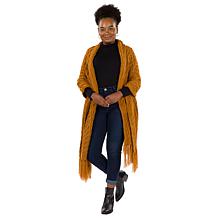 Patricia Nash Oversized Cable Knit Scarf 
