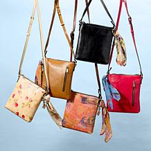 Patricia Nash Renee Crossbody with Mini Scarf