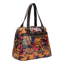 Patricia Nash Rosora Leather Satchel