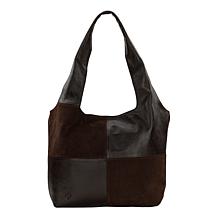 Patricia Nash Toni Suede and Leather Small Tote