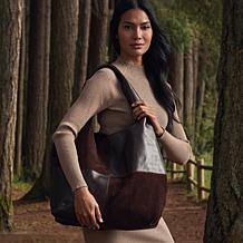 Patricia Nash Tove Suede and Leather Tote