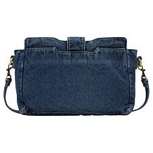 Patricia Nash Vernetta Woven Denim Crossbody