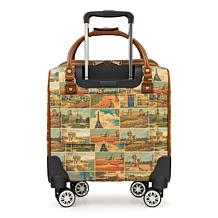 Patricia Nash Vitalia Spinner Wheel Underseater Travel Bag