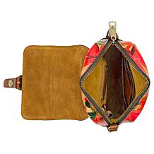 Patricia Nash Zeva Leather Crossbody Wallet