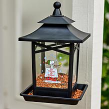 Peanuts Holiday Functional Bird Feeder 