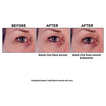 Perlier Black Rice Face Serum & Booster Set