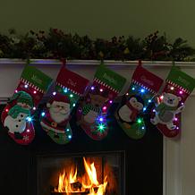 Personalized Twinkling LED Stocking