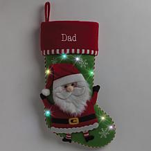 Personalized Twinkling LED Stocking