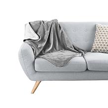 Pet Adobe 40" x 30" Waterproof Pet Throw Blanket Gray