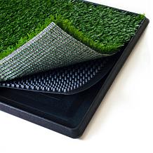 Pet Adobe Puppy Faux Grass Potty Trainer Mat - Small