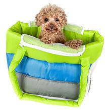 Pet Life Bubble-Poly Tri-Colored Insulated Pet Carrier 