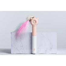 Pet Life "KITIQUE" 3-in-1 Extendable Feather & Laser Wand Cat Teaser