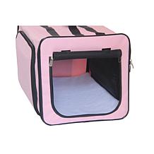 Pet Life Large Expandable Collapsible Travel Pet Dog Crate