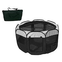 Pet Life Large Lightweight Wire-Framed Collapsible Pet Playpen