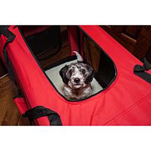 Pet Life Medium Folding Deluxe 360 Vista View House Pet Crate