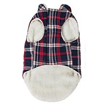 Pet Life Puddler Classic Plaid Insulated Dog Coat