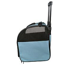 Pet Life Wheeled Travel Pet Carrier with Telescoping Handle