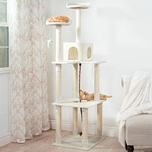 PETMAKER 6 ft. Sleep and Play Cat Tree