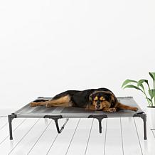 Petmaker Elevated Dog Bed with Memory Foam Waterproof for up to 110lbs