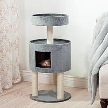PETMAKER Kitty Cat Condo with Overhead Balcony