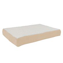 PETMAKER Orthopedic Sherpa Top Pet Bed - 30" x 20-1/2"