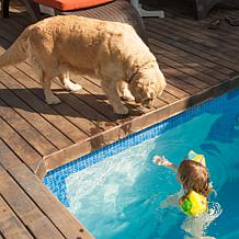 PETMAKER Waterproof Memory Foam Dog Bed w/ Non-Slip Bottom, Medium