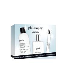 philosophy 3-piece pure grace eau de toilette set