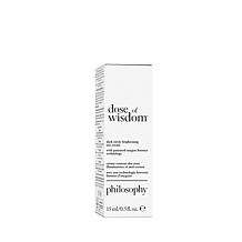 philosophy dose of wisdom brightening eye cream